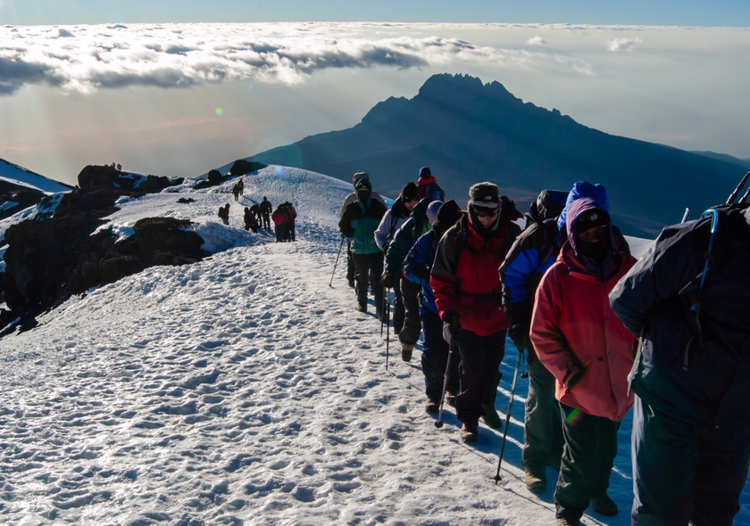 result climbing mount kilimanjaro